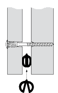 insert shim screw gasket