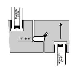 WS36 in rabbeted overlap