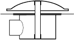 bottom drain cross-section